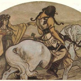 V některých případech ale není Morana negativní osobností, třeba když doprovází duše do podsvětí.