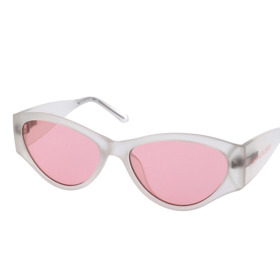 Transparentní sluneční cat eye Calvin Klein brýle s růžovými skly. Alensa, 1179 Kč