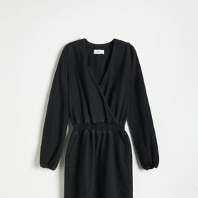 Dámské denimové černé šaty. Reserved, 899 Kč