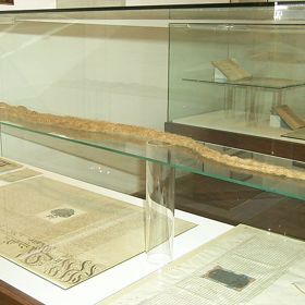 Steinigerovy vousy byly dlouhé asi 1,5 metru.