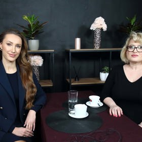 Modelka a ředitelka soutěže Miss Czech Republic Taťána Makarenko přijala pozvání Miluše Bittnerové do talkshow Na kafeečko. 