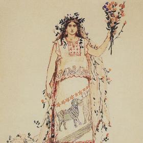 Naši předci ji však nazývali Vesna. Mezi její symboly patří vejce nebo různá mláďata zvířat, což známe z Velikonoc.