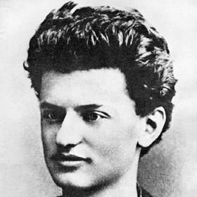 Lev Davidovič Trockij v období dospívání.