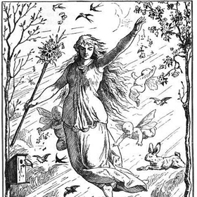 Germáni považovali za symbol jara bohyni Ostaru. 