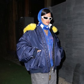 Takto fotografové načapali Rihannu v únoru v Hollywoodu.
