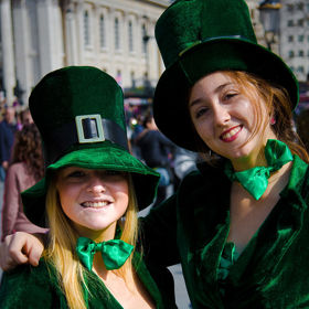 Den svatého Patrika v Londýně.