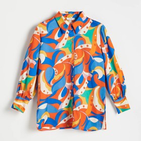 Vícebarevná vzorovaná košile. Reserved, 899 Kč