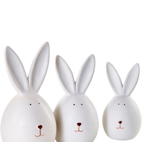 Tři dekorativní zajíčci. Bonprix, 229 Kč