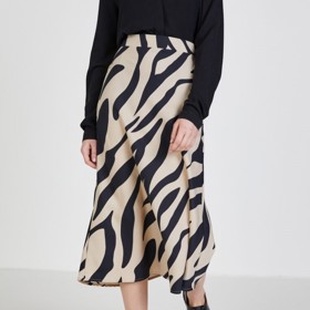 Černo-krémová vzorovaná sukně. VILA CLOTHES, 899 Kč