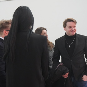 Petr Kolečko zářil spokojeností a dobrou náladou bavil všechny přítomné.