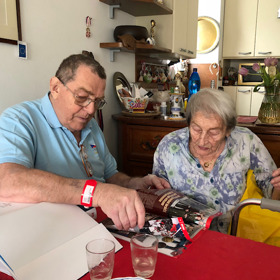 Navštěvovali se a vzpomínali na mládí.