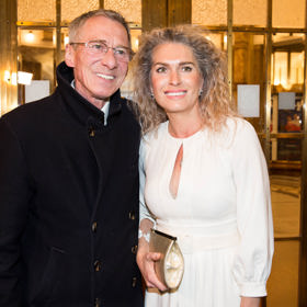 Do Prahy přiletěl kvůli Festivalu Jiřího Menzela také maďarský herec János Bán.