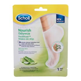 Vyživující a zjemňující maska na nohy s aloe vera. Scholl, 133 Kč