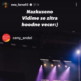 Farna oblékla na zvukovou zkoušku džínovou bundu se stejným nápisem, jakým se pyšní charitativní bunda modelky Lucie Šlégr.