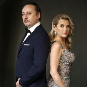 Na koncertní pódia Leona Machálková často volí modely, na které se návštěvník nemůže vynadívat.