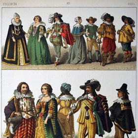 Ve středověku šlo podle druhu a barvy oblečení rozpoznat sociální postavení lidí. Kupříkladu samet mohla nosit jen šlechta.