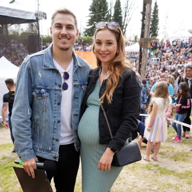 David Gránský s manželkou Nikolou v době, kdy syna Matea nosila pod srdcem.