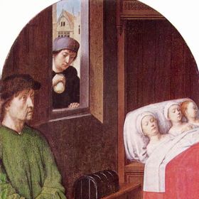 Život ve středověku byl zcela bez soukromí. V rámci úspory místa sdílelo lože hned několik lidí najednou.