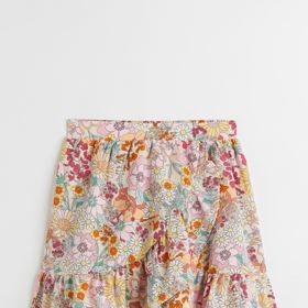 Sukně s křížením a volánkem. H&M, 349 Kč