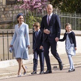 Princ William s vévodkyní Kate a jejich dětmi, princem Georgem a princeznou Charlotte