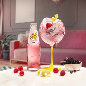 Pink Gin Tonic je skvělou letní variací na klasický Gin Tonic.