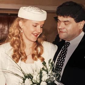 Karla Svobodu si Vendula vzala v roce 1995.