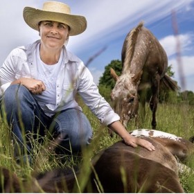 Se Zdeňkem mají statek a koně.