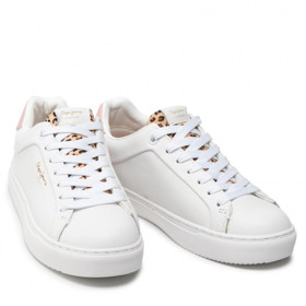 Bílé tenisky se zvířecími detaily. PEPE JEANS, 1622 Kč