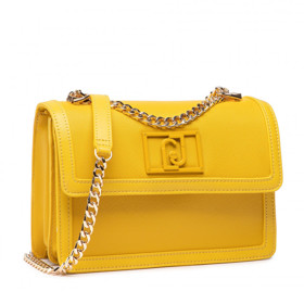 Sytě žlutá kabelka s řetízkem. LIU JO, 3029 Kč. 