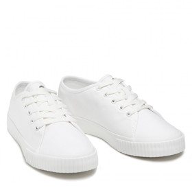 Jednoduché látkové bílé tenisky. Timberland, 1266 Kč