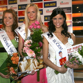 Modelka Lucie Hadašová je Českou Miss 2007.
