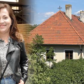 Herečka Alena Mihulová a její dům na pražských Hradčanech.