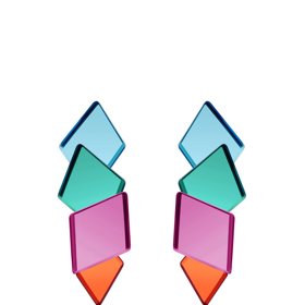 Ocelové náušnice Fragmentum s českým křišťálem. Preciosa, 1 995 Kč. 