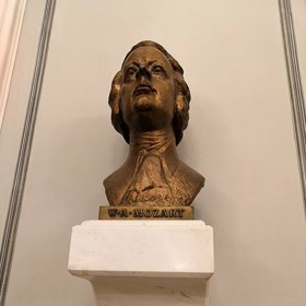 Wolfgang Amadeus Mozart dirigoval ve Stavovském divadle hned dvě své opery - Figarovu svatbu a Dona Giovanniho.