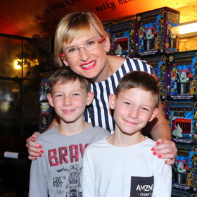 Štěpánka Duchková je mámou dvou kluků, dvojčat Honzy a Adama.