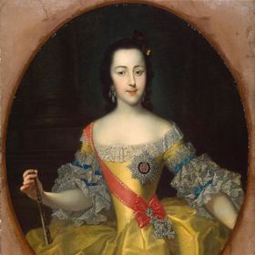 Kateřina II. Veliká povýšila ruské modré plemeno do šlechtického stavu. Neurozené kočky, které likvidovaly škůdce, zase měly stálý plat a přísun jídla. 