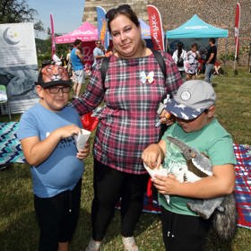 Na dětském dni v Podolí byli vítání všichni rodiče s dětmi, které se ve zdejší porodnici narodily, nebo absolvovaly jednu z náročných operací.