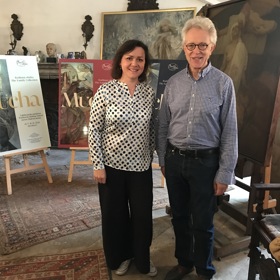 S Johnem Muchou si povídala šéfredaktorka Lifee.cz Markéta Behinová a dostala pozvání na návštěvu obytné části slavného domu.