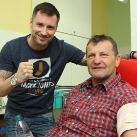 Moderátor Petr Vágner ho na místě ubezpečoval, že to nic není.