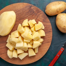 ...či obklady z brambor.