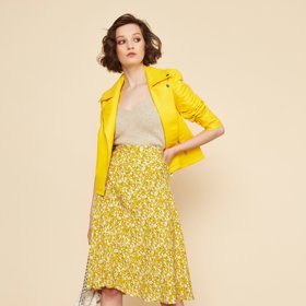 Žlutá květovaná sukně ZOOT.lab, 279 Kč