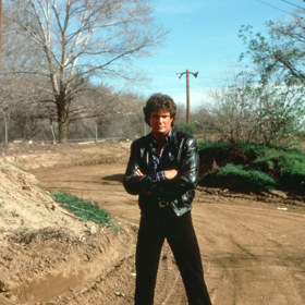 David Hasselhoff na fotce z 80. let. Drsňák v černé...