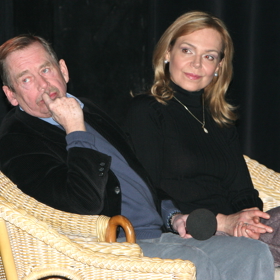 Druhou manželkou Václava Havla byla Dagmar Veškrnová.