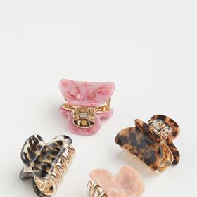 Sada čtyř skřipců do vlasů. H&M, 129 Kč. 