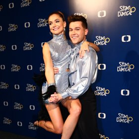 Také v televizní soutěži StarDance zaujala Radka Třeštíková především superštíhlou postavou a střihem šatů.