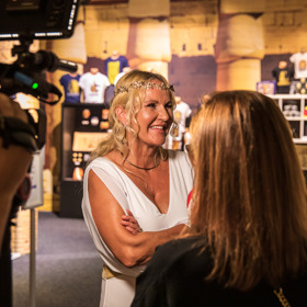 Slavnostní zahájení výstavy proběhlo letos koncem dubna v Brně. Unikátní sbírka pokladů z hrobky nejznámějšího egyptského faraona slaví letos 100 let od svého objevení.