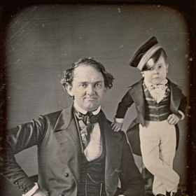 Jeho talent objevil slavný impresário P. T. Barnum. Později se z nich stali obchodní partneři i přátelé.