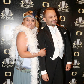 Pavla Tomicová se svým tanečním partnerem Markem Dědíkem.
