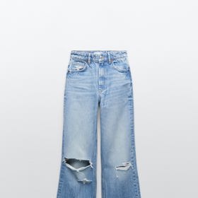 Široké džíny. Zara, 799 Kč