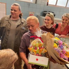 Pavla o chystané oslavě nevěděla, a tak ji dojala k slzám.